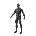 Marvel Spider-Man Titan Hero Series Figur - Sort & Gull Spider-Man