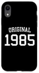 Coque pour iPhone XR Original 1985, 40 ans pour homme et femme 40ème anniversaire