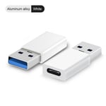 Adaptateur Usb 3.0 Vers Type-C,Convertisseur Otg Thunderbolt 3,Câble Otg Pour Macbook Pro Air Samsung S10 S9 - Type A-C #A