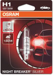 Osram Night Breaker Silver - Lyspære H1 55W 12 V 1-pakning