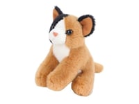 Beppe Maskot Sittande Katt Brun 13 Cm