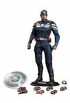 Figurine Hot Toys Mms242 - Marvel Comics - Captain America : The Winter Soldier - Captain America Stealth S.T.R.I.K.E. Suit Version