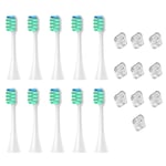 1X(For EW-DC01  Replacement Electric Tooth Brush Heads Easy Install White Y2I4)