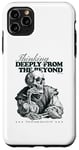 iPhone 11 Pro Max Thinking Deeply From The Beyond Classic Skeleton Halloweeen Case