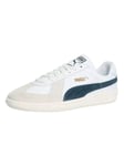 Puma Mens Army Casual Trainers White with Green Flash UK 10 BNIB RRP £89.99