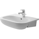 Duravit D-Code vask til halv nedfäldning 55