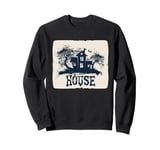 Spooky House on a Haunted Hill Design Costume Sweatshirt