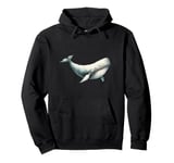 Great Whale / Blue Whale / Sea Mammal / Giant Whale Gift Pullover Hoodie