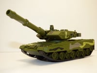 TANK CHAR M1 ABRAMS woodland 1/40 light & sound