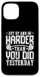 Coque pour iPhone 13 Citation d'entraînement de motivation pour les amateurs de fitness