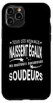 Coque pour iPhone 11 Pro Meilleur Soudeur du Monde Idée-Cadeau Drôle Soudeur Humour