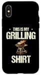 Coque pour iPhone X/XS This Is My Grilling Griller Grill Grill Cook BBQ Barbecue Barbecue