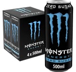 Monster Energy Zero Sugar 4 x 500 ml