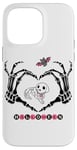 Coque pour iPhone 14 Pro Max Trick-or-Treat Skeleton Dog Apparel.