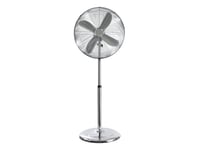 45 Cm Metal Floor Stand Fan, Chrome