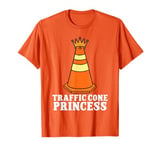 Traffic Cone Princess Funny Halloween Highway Cone T-Shirt