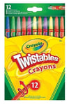 CRAYOLA TWISTABLES CRAYONS PACK OF 12