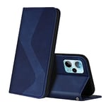 ZONNAVI Coque pour Xiaomi Poco F5 5G, Premium Étui Housse en Cuir de Protection avec [Emplacements Cartes] [Magnetique], Clapet Folio Portefeuille pour Poco F5 5G (Bleu)