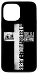 iPhone 13 Pro Max Saltwater Aquarium Cross Faith Christian Jesus All I Need Case