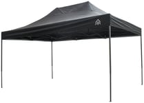 All Seasons Gazebos 3m x 4.5m Pop Up Garden Gazebo - Black