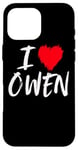 Coque pour iPhone 16 Pro Max J"adore Owen Dad Boyfriend Mari Fils Petit-fils