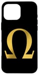 iPhone 16 Pro Max Alpha Omega Letter Greek Alphabet Case