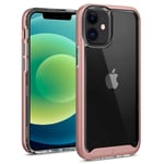 Caseology Skyfall Case Compatible with iPhone 12 Mini (5.4") - Rose Gold