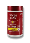 Seven Seas Omega-3 Fish Oil Plus Cod Liver Oil One-a-Day - 120 Capsules