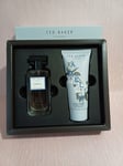 Ted Baker Amelia Eau De Toilette 50ml & Hand Cream 100ml Boxed Gift Set Floral 