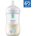 Philips Avent SCY673/81 Natural Response AirFree -tuttipullo, 260 ml, elefantti