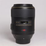 Nikon Used AF-S VR Micro-Nikkor 105mm f/2.8G IF-ED Macro Lens