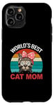 Coque pour iPhone 11 Pro La meilleure maman pour chats du monde