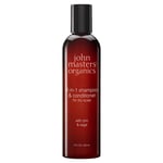 John Masters Organics 2-in-1 Shampoo & Conditioner for Dry Scalp w