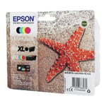 Epson 603XL (T03A9) BK + 603 C/M/Y bläckpatron 4-pack (original)