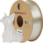 Copymaster3D PLA-filament til 3D-printere, 1,75 mm, transparent