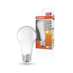 OSRAM LED Star Classic A60 LED lampe pour la prise E27, forme de poire, Matt Optics, 806 lumens, blanc chaud (2700k), remplacement des ampoules 60W conventionnelles, non dimmables, pack 1er