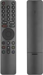 Xmrm-010 Xmrm010 Télécommande Vocale Compatible Avec Tv L32M5-5Asp L43M5-5Asp L65M5-5Asp Tv/Tv Box 3/ 3C/3S/3Pro Remplacement Contrôleur Avec Boutons Netflix Et Prime Video