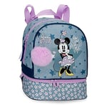 Disney Minnie Style Sac à lunch Bleu 23x28x13 cms Polyester 8,37L