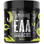 Warrior EAA - Essential Amino Acids - 360g - Provides Exceptional Support for Recovery & Muscle Soreness - Formula Includes Cyclic Dextrin, Taurine and More, Sour Apple