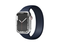 Vonmählen Solo Loop, Rem, Smartwatch, Marinblå, Apple, Apple Watch 38 mm / 40 mm / 41 mm, Silikon