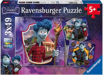 RAVENSBURGER - 3 Puzzles de 49 Pièces DISNEY – En avant -  - RAV050918