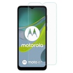 Motorola Moto E13 Herdet Glass Skjermbeskytter - Case Friendly - Gjennomsiktig