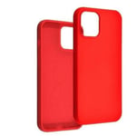 Coque Riff Thin & Soft en silicone avec intérieur en fibre douce pour Apple iPhone 13 Pro Rouge - Neuf