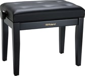 Roland RPB300 Satin Black Adjustable Piano Stool with Button Top