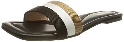 BOSS Women's Addison Slide-Tp Sandal, Black3, 1 UK