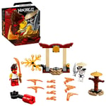 LEGO 71730 NINJAGO Legacy Epic Battle Set – Kai vs. Skulkin with Spinning Battle