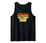 Big Boob Humor Iconic Funny Inappropriate Embarrassing Tank Top