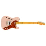 Fender American Professional II Telecaster Thinline, Maple Fingerboard, Transparent Shell Pink