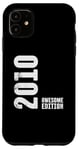 Coque pour iPhone 11 15 Years 15th Birthday Old Man Woman 2010