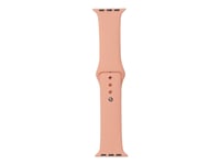 Estuff - Klokkestropp For Smart Armbåndsur - Rosa - For Apple Watch Hermès Series 7, Hermès Series 9, Nike Series 7, Series 10, Series 8, Series 9